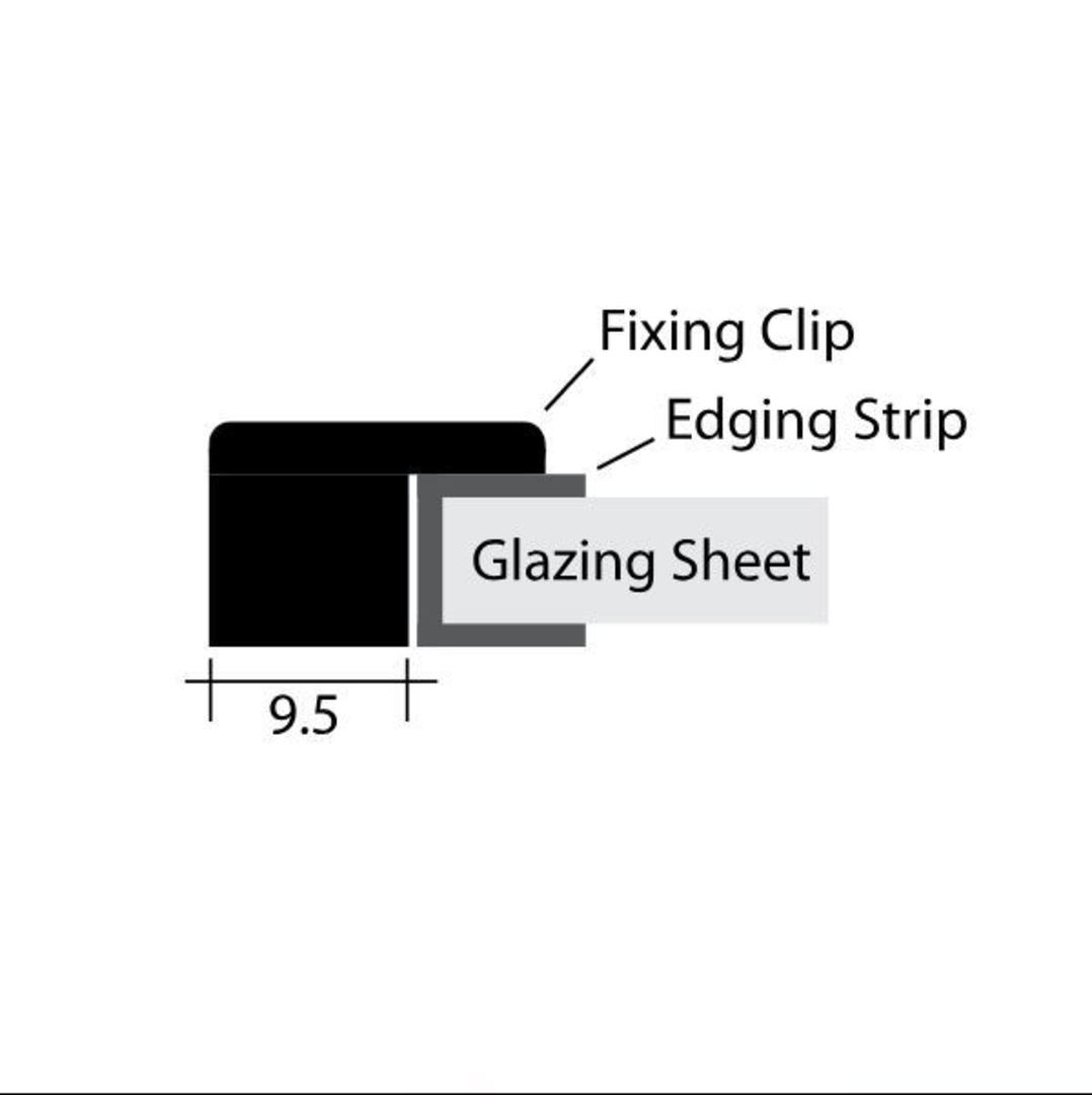 ClipGlaze 3mm Prepack 15m Kit Clear image 4